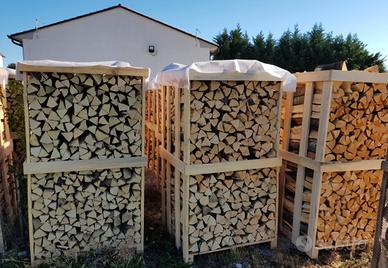 legna da ardere in bancali di faggio secco