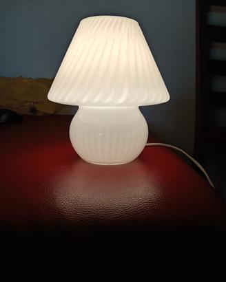 lampada vintage  anni 70 a fungo