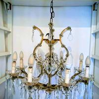 Lampadario in cristallo stile veneziano / barocco