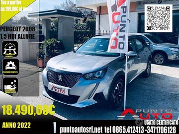 Peugeot 2008 BlueHDi 110 Allure PELLE TELECAMERA