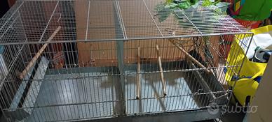 gabbia zincata da 90 centimetri 