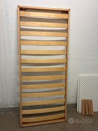 Rete con doghe in legno