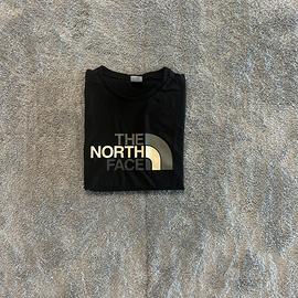 maglia the north face nero con stampe taglia M