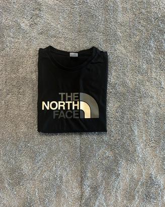 maglia the north face nero con stampe taglia M