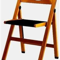 Set 6 sedie pieghevoli Foppapedretti serie moon