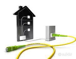 collegamenti in fibra ottica anche in casa