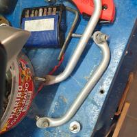 Porta pacchi piastra porta bauletto