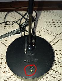 Cuffie Sony Wireless caricatore trasmettitore 