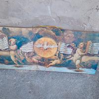 Quadro a testo del letto