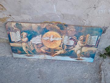 Quadro a testo del letto