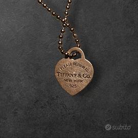 Collana Tiffany & Co. Originale - Pendente Cuore 