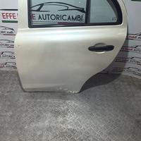 MICRA K13 PORTA POSTERIORE SINISTRA COLORE BIANCO