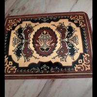 antica scatola latta 