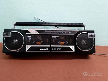 Maxell RR- 530 stereo radio cassette recorder