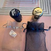 Due tappi per bottiglie di spumante