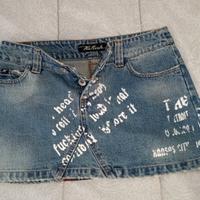 Minigonna jeans