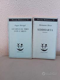 Lotto 2 Libri Adelphi: Siddharta (Hesse) + Lo Zen