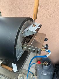 Forno per PIZZA DADA con pietra refrattaria a Gas 