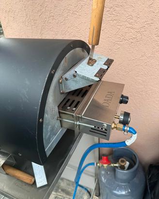 Forno per PIZZA DADA con pietra refrattaria a Gas 