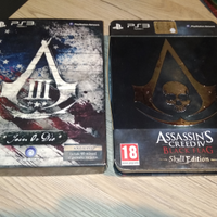 Assassin's Creed 3 e Black Flag Edizioni Speciali