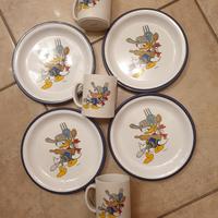 Disney lotto piatti e mug