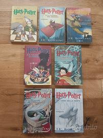 Harry Potter Saga Completa Brossura Prima Edizione