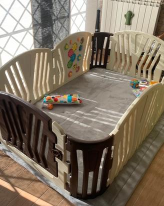 Recinto Baby vivo con 4 pezzi supplementari