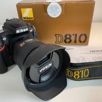 Nikon D810+Nikon 24-120 f4 NITAL CONDIZIONI OTTIME