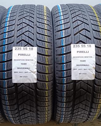 4 GOMME 235 55 18 PIRELLI INV RIF4722