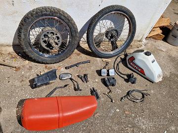 Ricambi moto CAGIVA SXT SST 350 Ala Blu