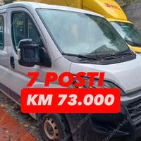 FIAT DUCATO 2.3 CAS. FISSO 7 POSTI Km 73.000