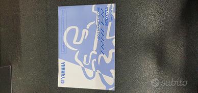 USO E MANUTENZIONE MANUALE YAMAHA PER TRACER 900 -