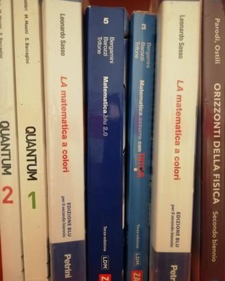 Libri di matematica e fisica xice