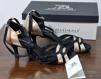 Scarpe da ballo con suola in bufalo