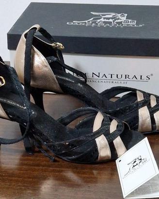 Scarpe da ballo con suola in bufalo