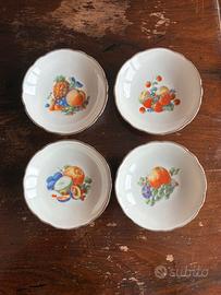 Quattro coppette Richard Ginori vintage