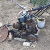 Motopompa lombardini 14cv e pompa a 2 giranti