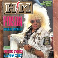 H/M Heavy Metal .45 -1988 Poison Judad Priest Rush