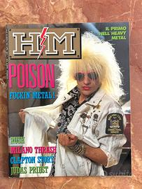 H/M Heavy Metal .45 -1988 Poison Judad Priest Rush