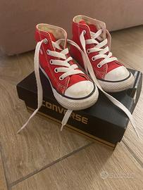 Converse All Star Alte Rosse Bambino/a Taglia 23