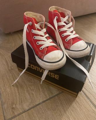 Converse All Star Alte Rosse Bambino/a Taglia 23