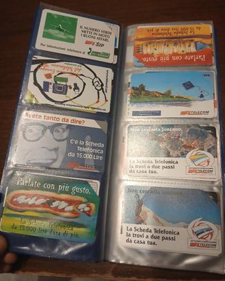 Collezione Schede Telefoniche Rare - Album Compl.
