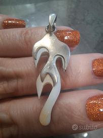 Ciondolo Argento 935 e Madreperla 