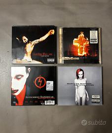 Lotto 4 CD originali di Marylin Manson 