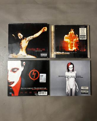 Lotto 4 CD originali di Marylin Manson 