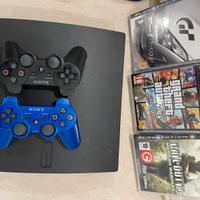 PlayStation 3 con due joystick
