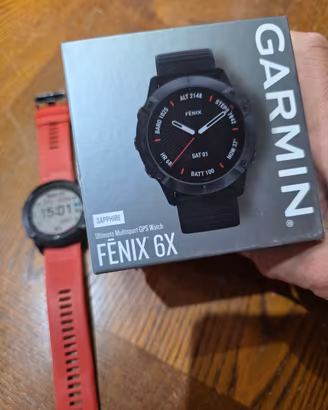 Fenix 6X  Pro Saphire