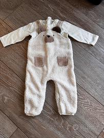 Tutina intera calda Mayoral orsetto 80 cm