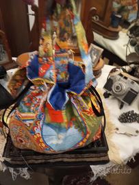 borsa Siciliana secchiello con stringhe 