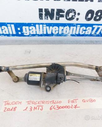 643000027 TANDEM TERGICRISTALLO FIAT QUBO 2018